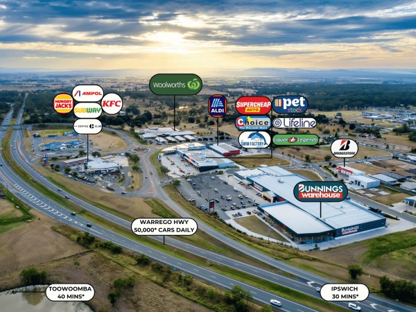 3,000sqm - 4,000sqm LFR Opportunity - Plainland Crossing